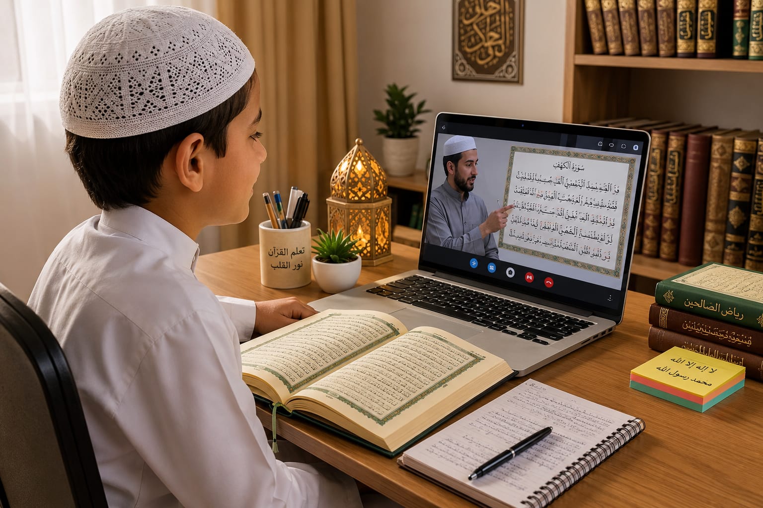 Arabic reading and writing